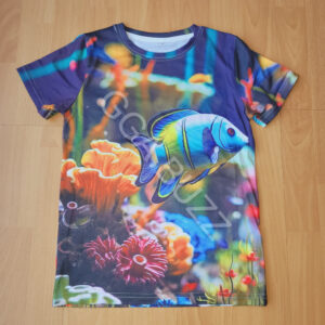 All Over Print 95% Cotton Custom T Shirt