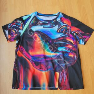 All Over Print 100% Cotton Custom T Shirt